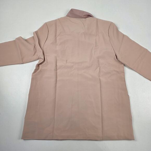 TLRD Track Top Jacket Mens Large Ashpea Pink Beige Full Zip Striped EC0927 New - Picture 11 of 11